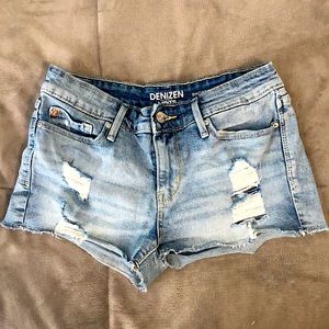 Juniors Denizen by Levi’s denim shorts